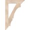 Ekena Millwork Balboa Traditional Smooth Bracket, Douglas Fir, 3 1/2"W x 22"D x 34"H BKT04X22X34BOA01SDF - alternate 3